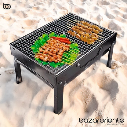 Parrilla Portátil BBQ a Carbón para Camping