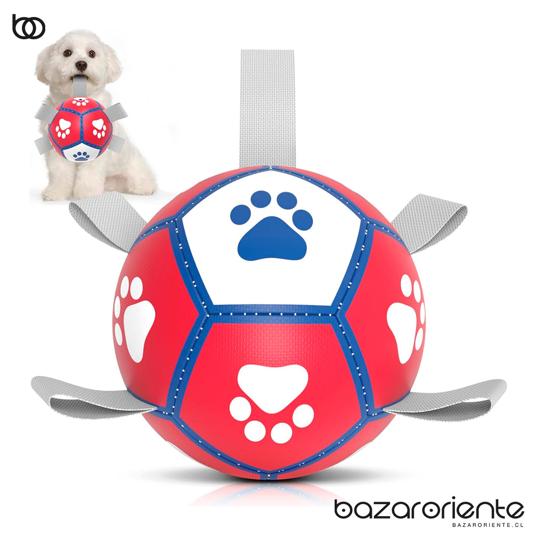 Juego de Pelota Interactiva con Correas de Entrenamiento para Perros – Diversión y Adiestramiento Eficaz - mascotas - chile - bazar oriente