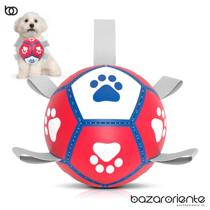 Juego de Pelota Interactiva con Correas de Entrenamiento para Perros – Diversión y Adiestramiento Eficaz - mascotas - chile - bazar oriente