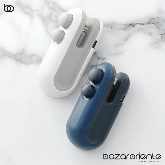 Mini Sellador de Bolsas Recargable USB C- cocina - bazar oriente - chile