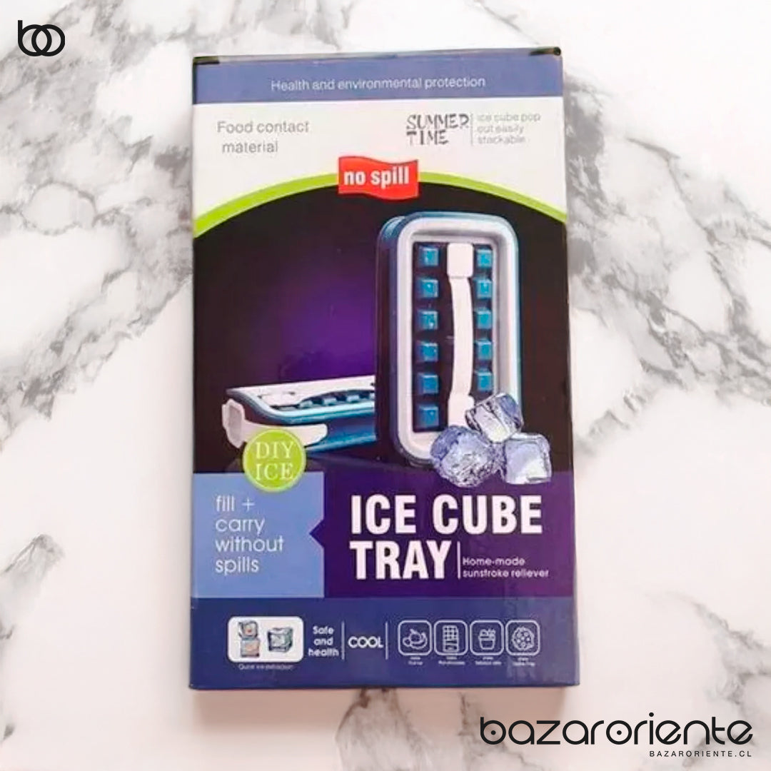 Hielera Portátil con Molde de Cubos de Hielo – Mantén tus Bebidas Frías en Cualquier Lugar - cocina - camping - chile - bazar oriente